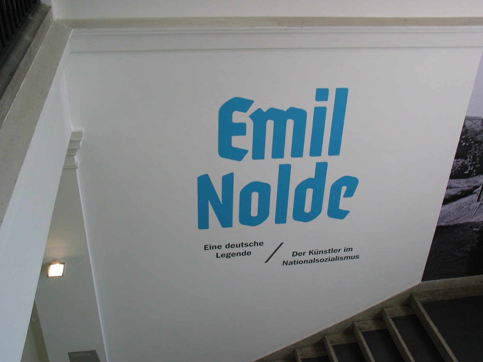 Udstillingen Emil Nolde. Eine deutsche Legende. Der Künstler im Nationalsozialismus på Hamburger Bahnhof, Berlin, 2019